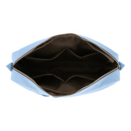 Delfonics Inner Carrying Pouch Powder M [Light Blue x Brown]
