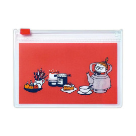 Nihon Hallmark Slider Case MOOMIN [EKW-826-154] - Little Happiness Red