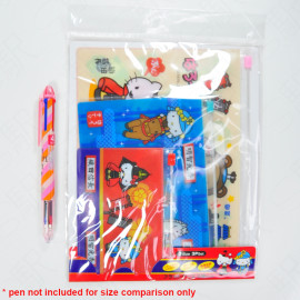 ASUNAROSYA Sanrio 3-Piece Set Flat Case Set - Hello Kitty Sengoku Series