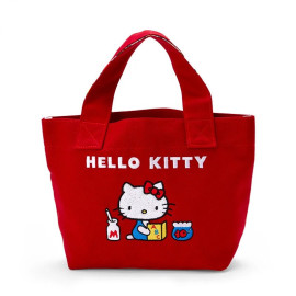 Sanrio Hello Kitty 50th Anniversary Classic Mini Tote Bag Sitting Sanrio Hello Kitty 50th Anniversary Classic Mini Tote Bag Sitting