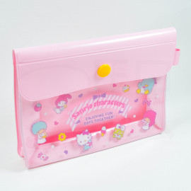 Sanrio Characters Clear Pouch [Pink] 