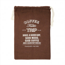 Traveler's Factory Coffee Bag [07100-246] - Brown S
