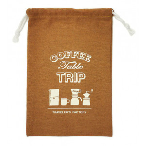 Traveler's Factory Coffee Bag [07100-247] - Light Brown S