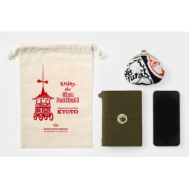 Traveler's Notebook Cotton Bag Limited - Kyoto GION Festival Limited Event 2025 Traveler's Notebook Cotton Bag Limited - Kyoto GION Festival Limited Event 2025