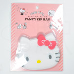 Sanrio Fancy Zip Bag - Hello Kitty Face
