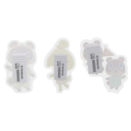 Sun-Star Stationery Animal Crossing (Atsumare Doubutsu No Mori) Acrylic Clip Set [S3623246] - Pink