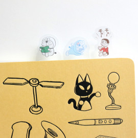 Doraemon Clear Clip by Green Flash - Study Doraemon Clear Clip by Green Flash - Study