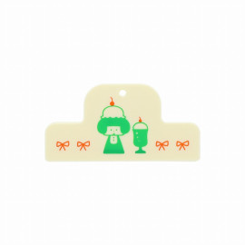 Sun-Star Stationery Magenet Clip x mizutama [S3625583] - Green