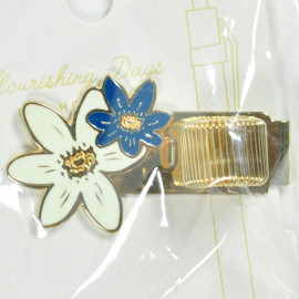 Mark's Inc. Pen Holder Clip [FLO-MPH01-WH] - Flower White