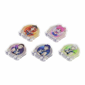 Sun-Star Stationery Sailor Moon Die-Cut Acrylic Clip Set [S3623521] - Pretty Guardian Sailor Moon Cosmos C