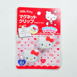 FRIEND CO. LTD Sanrio Die-Cut Magnet Clip Set [26903] - Hello Kitty
