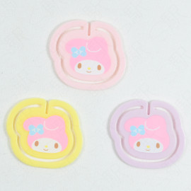 Sanrio Character Clip Set with Heart-Shape Case [My Melody] 