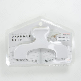 Sun-Star Stationery UKANMURI Clip [S3623319] - Silent White