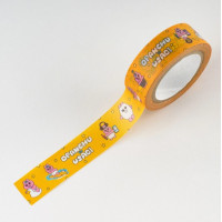 Hobonichi Masking Tape - KAWAISOUNI!: Opanchu Usagi Washi Tape (Yellow) [2023]