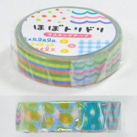 Hobonichi Masking Tape Toridori-tachi 12mm [Pattern]