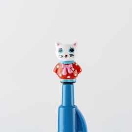 Hobonichi Ballpoint Pen - Yumi Kitagishi: White Cat [2026]