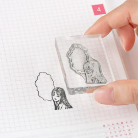 Hobonichi Clear Stamp - Junji Ito: Tomie Horror (2026)