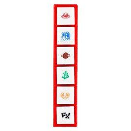 Hobonichi X Kodomo no Kao Pochitto6 Push-Button Stamp - One Piece