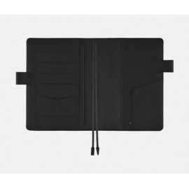 Hobonichi Planner Cover for Cousin A5 - Leather: TS Basic - Black