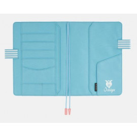 Hobonichi Planner Cover for A5 Cousin - Omiya Yogashiten: "Shall we have some tea?" [2022]