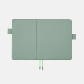 Hobonichi Planner Cover for A5 Cousin - Leather: Water Green [2024]