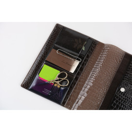 Hobonichi Planner Cover for A5 Cousin - beautiful people: Nothing to Hide Black [2026]
