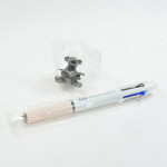 Hobonichi Store Exclusive Set 2019 (Not-Scary Bear Paperweight and 3-Color White Jetstream Pen)