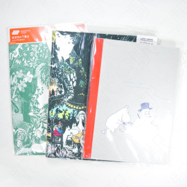 Hobonichi Graph Notebook (A5 Size) Moomin [2026] with Moomin Cover and Pencil Board