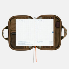 Hobonichi Planner Cover for Original A6 - POTR Stroll Light Brown (2026) Hobonichi Planner Cover for Original A6 - POTR Stroll Light Brown (2026)