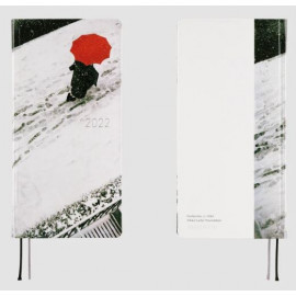 Hobonichi Weeks Book (Japanese) January 2022 - Saul Leiter: Footprints, c. 1950