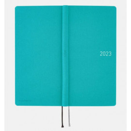 Hobonichi Weeks Mega Hardcover Book January 2023 - Colors: Lagoon (JAPANESE)