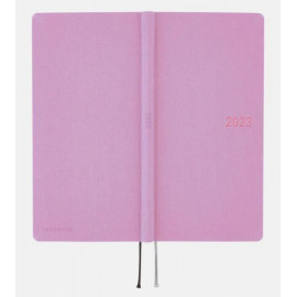 Hobonichi Weeks Mega Hardcover Book January 2023 - Colors: Light Purple (ENGLISH)
