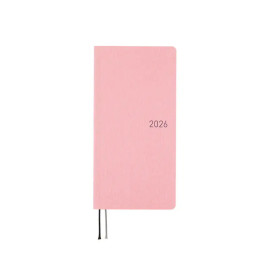 PREORDER! Hobonichi Weeks Book (English) JANUARY 2026 - Colors: Strawberry Milk