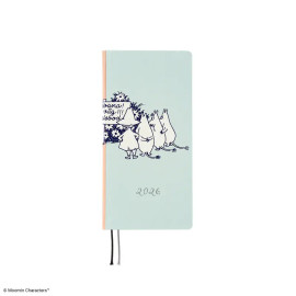 PREORDER! Hobonichi Weeks Book (English) JANUARY 2026 - Moomin: To the Outdoor Dance Hall