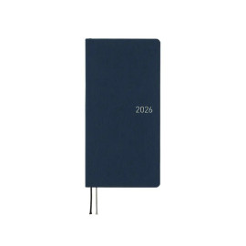 PREORDER! Hobonichi Weeks Mega Softcover Book (English) JANUARY 2026 - Colors: Cosmo Blue