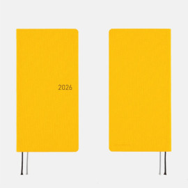 PREORDER! Hobonichi Weeks Mega Softcover Book (English) JANUARY 2026 - Colors: Full Moon Yellow PREORDER! Hobonichi Weeks Mega Softcover Book (English) JANUARY 2026 - Colors: Full Moon Yellow