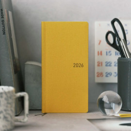PREORDER! Hobonichi Weeks Mega Softcover Book (English) JANUARY 2026 - Colors: Full Moon Yellow PREORDER! Hobonichi Weeks Mega Softcover Book (English) JANUARY 2026 - Colors: Full Moon Yellow