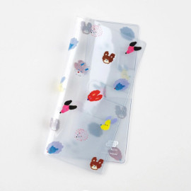 Hobonichi Weeks Clear Cover - Keiko Shibata: Dog Ears Fluttering in the Wind (2025) Hobonichi Weeks Clear Cover - Keiko Shibata: Dog Ears Fluttering in the Wind (2025)