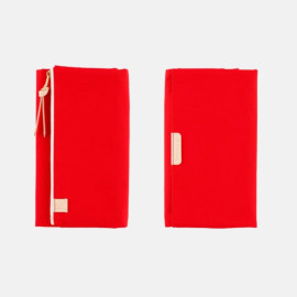 Hobonichi Planner Cover for Weeks - Tragen: Red [2025]