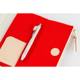 Hobonichi Planner Cover for Weeks - Tragen: Red [2025]