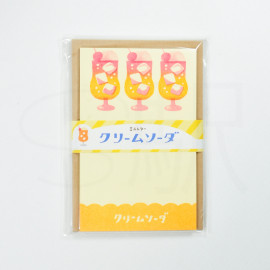 Furukawa Paper - Cream Soda Mini Letter Set [LT519-300] - Orange