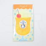 Furukawashiko Die-Cut Mini Writing Sheets - Cream Soda Penguin 