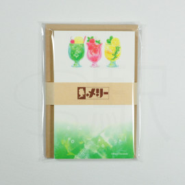 Furukawashiko x Mary Chocolate [Popping Candy Chocolate Series] Mini Letter Set - Crackling