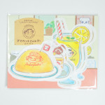 Hara Peko Cafe x Furukawashiko Die-Cut Mini Letter Set [PP10] - Lemon Squash