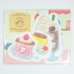 Hara Peko Cafe x Furukawashiko Die-Cut Mini Letter Set [PP11] - Choco Float