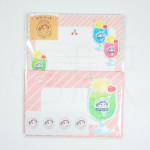 Hara Peko Cafe x Furukawashiko Letter Set - Cherry and Soda 