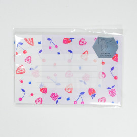 KOHAKU Tomei Letter Set - Berries