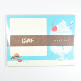 Furukawashiko x Mary Chocolate [Popping Candy Chocolate Series] Letter Set - White Soda