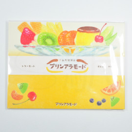LOFT X Furukawa Paper Works - Paper Town Coffee Letter Set - Purin Ala Mode