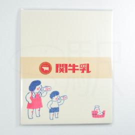 LOFT x Furukawa Paper Works - Seki Milk Letter Set - Delicious Milk (LOFT Store Opening Event Limited)